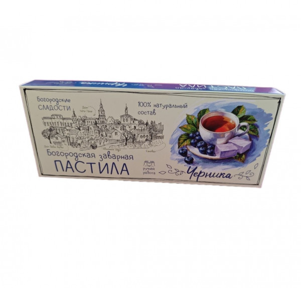 №1 Пастила заварная "Черника", 250г в Верхней Пышме