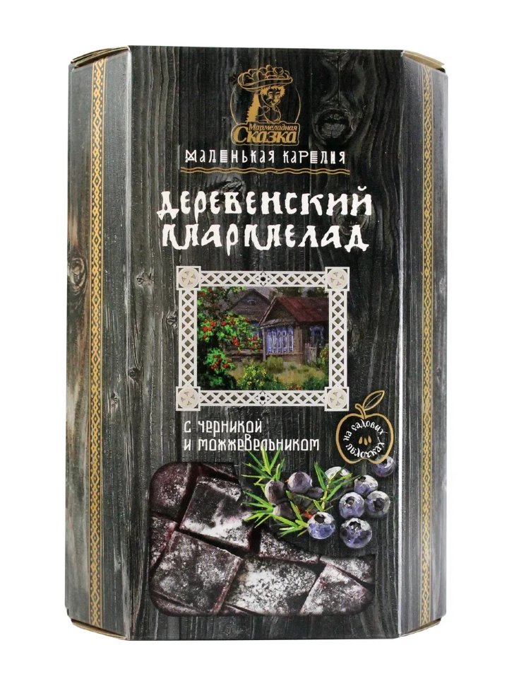  Мармелад деревенский "С черникой и можжевельником" 300г в Верхней Пышме