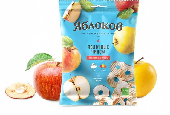 №2 Яблочные чипсы из сладких яблок 25г в Верхней Пышме